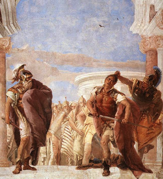 Tiepolo, La colère d'Achille